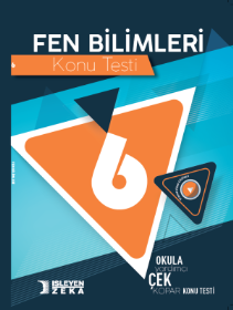 İşleyen Zeka Yayınları 6. Sınıf Çek Kopart Y.Test Fen Bilimleri - 2022