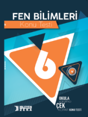 İşleyen Zeka Yayınları 6. Sınıf Çek Kopart Y.Test Fen Bilimleri - 2022