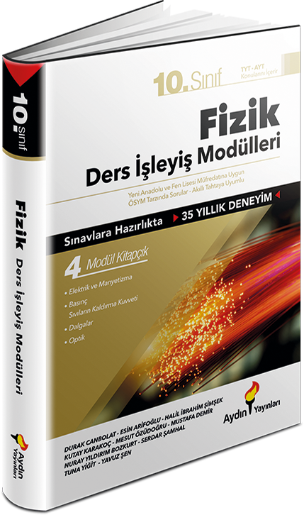 Aydın Yayınları 10. Sınıf Fizik Ders İşleyiş Modülleri