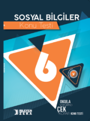 İşleyen Zeka Yayınları 6. Sınıf Çek Kopart Y.Test Sosyal Bilgiler - 2022