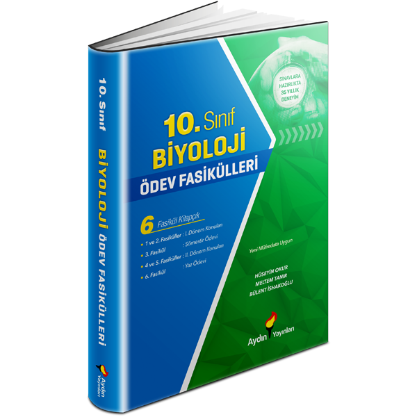 Aydın Yayınları Biyoloji Ödev Fasikülleri 10