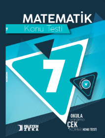İşleyen Zeka Yayınları 7. Sınıf Çek Kopart Y.Test Matematik - 2022