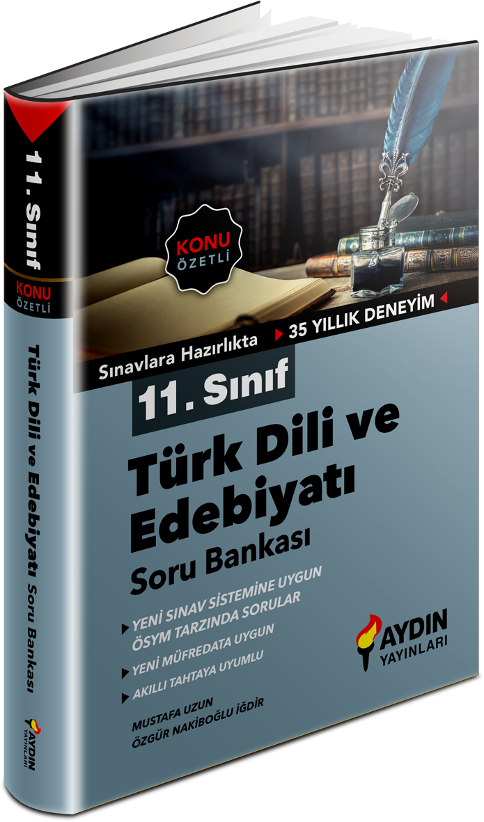 Aydın Yayınları 11. Sınıf Türk Dili ve Edebiyatı Konu Özetli Soru Bankası
