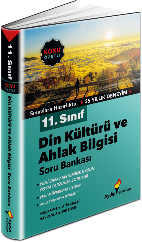 Aydın Yayınları 11. Sınıf Din Kültürü ve Ahlak Bilgisi Konu Özetli Soru Bankası