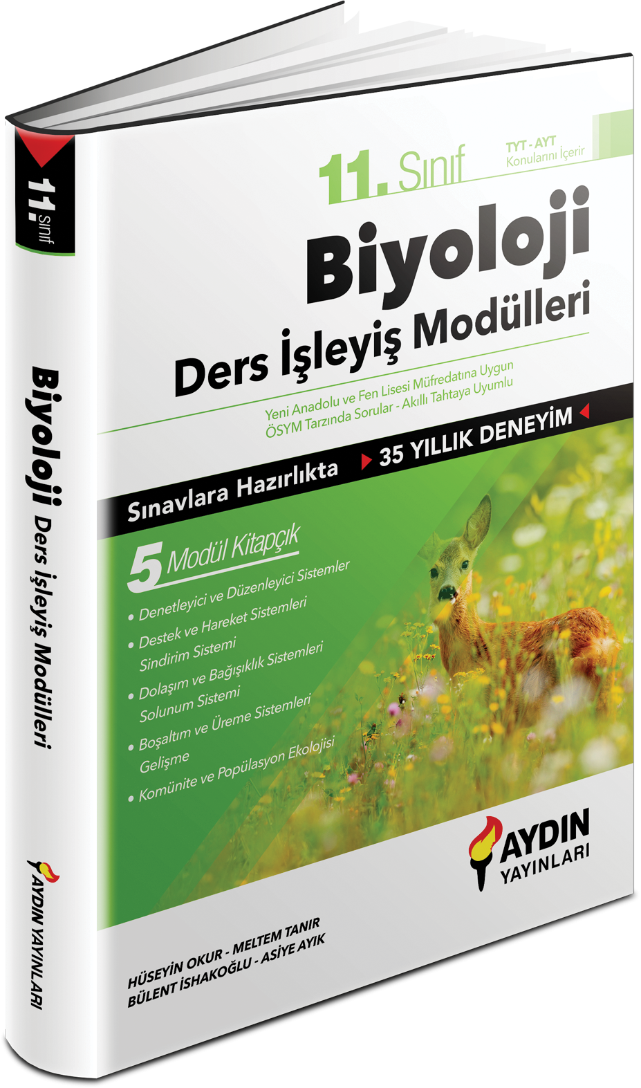 Aydın Yayınları 11. Sınıf Biyoloji Ders İşleyiş Modülleri