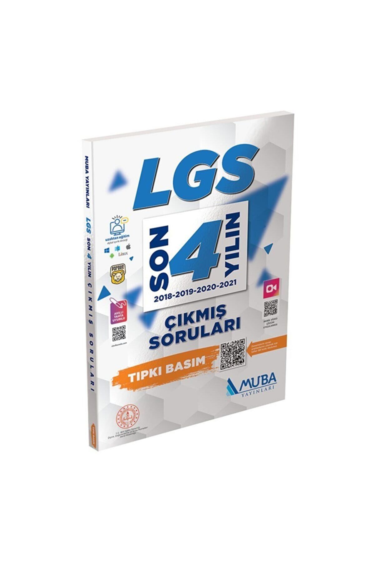 Muba Yayınları Mutlak Başarı LGS Son 4 Yılın Çıkmış Sınav Soruları (2018-21)