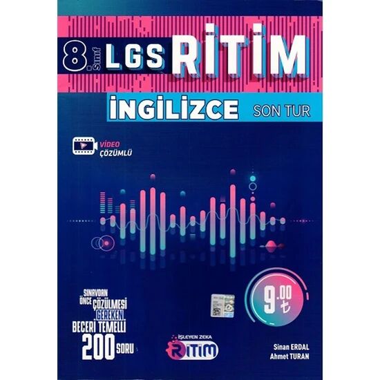 İşleyen Zeka Yayınları 8. Sınıf LGS Son Tur İngilizce - 2021