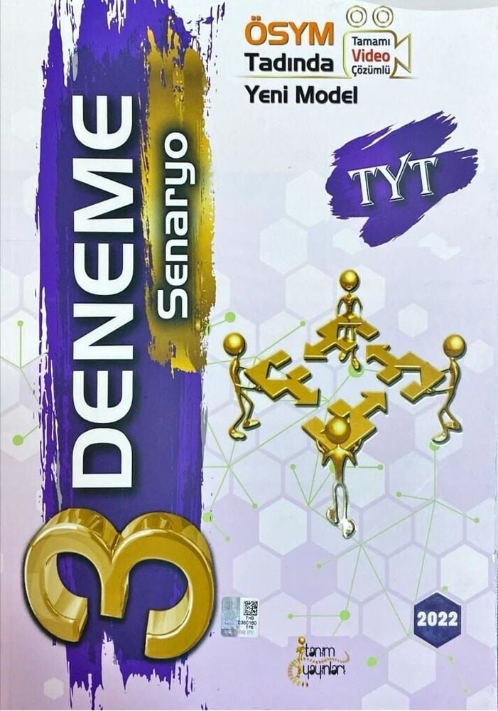 Tanım Yayınları  TYT Senaryo Deneme 3 Lü- 2022