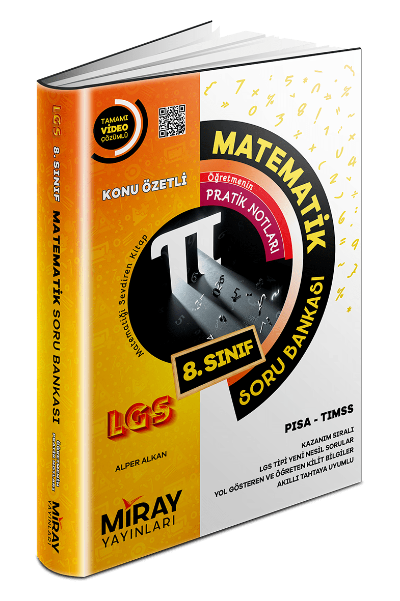 Miray Yayınları 8. Sınıf Matematik Soru Bankası