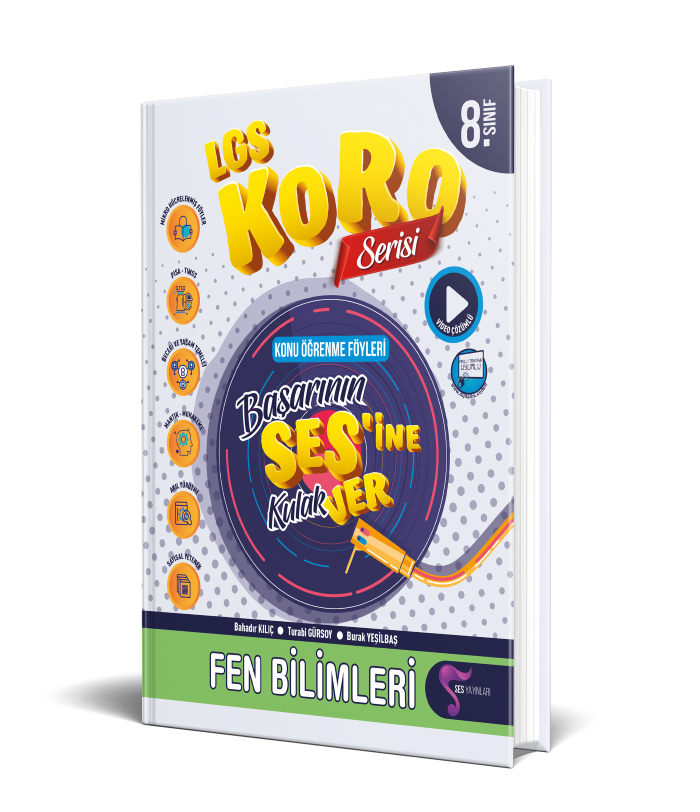 Ses Yayınları 8.Sınıf Koro K.Öğr. Föyleri Fen Bilimleri - 2022