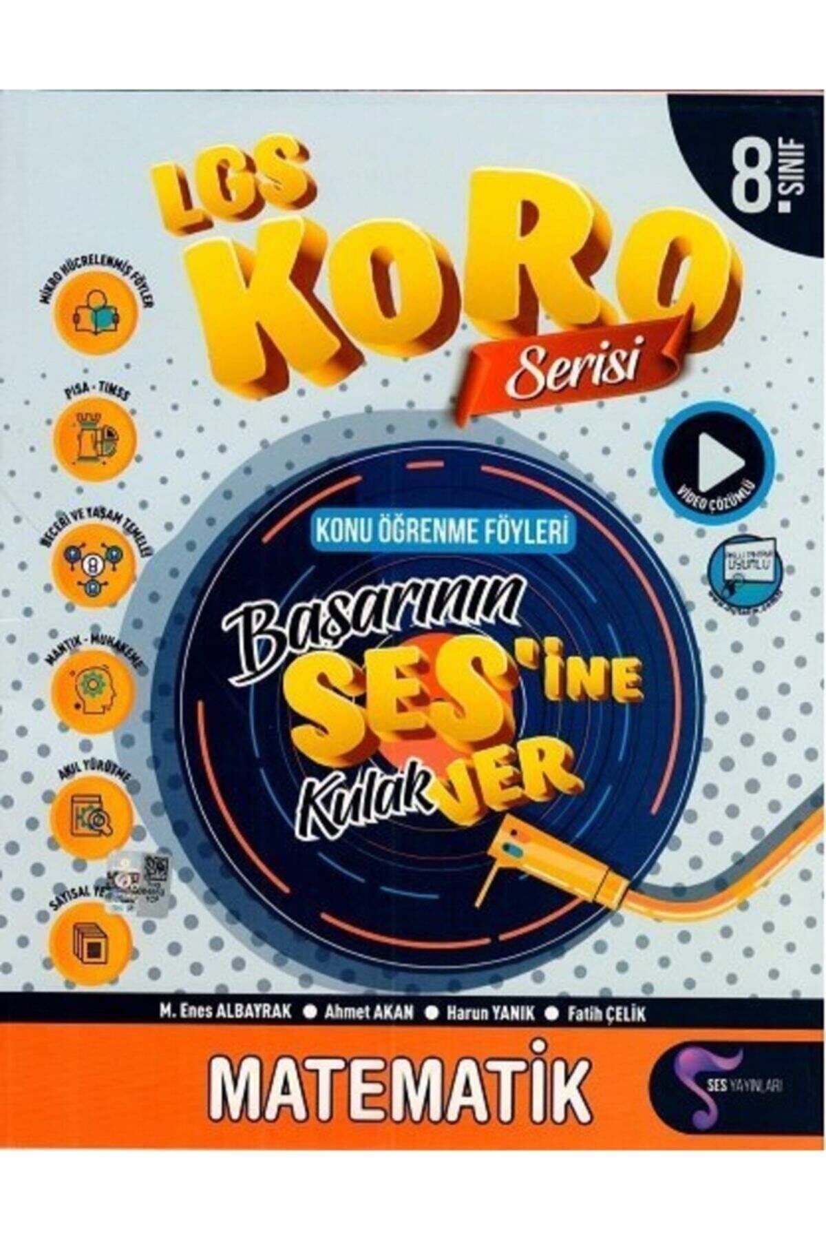Ses Yayınları 8.Sınıf Koro K.Öğr. Föyleri Matematik- 2022