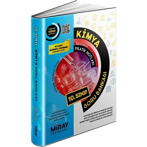 Miray Yayınları 10. Sınıf Kimya Konu Özetli Soru Bankası