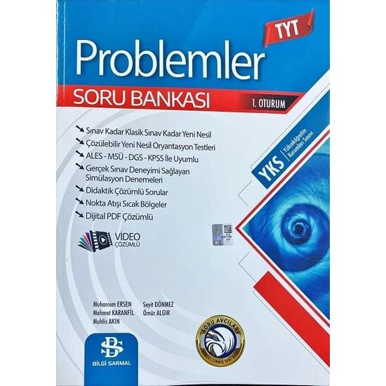 Sarmal Yayınları TYT S.B. Problemler - 2023