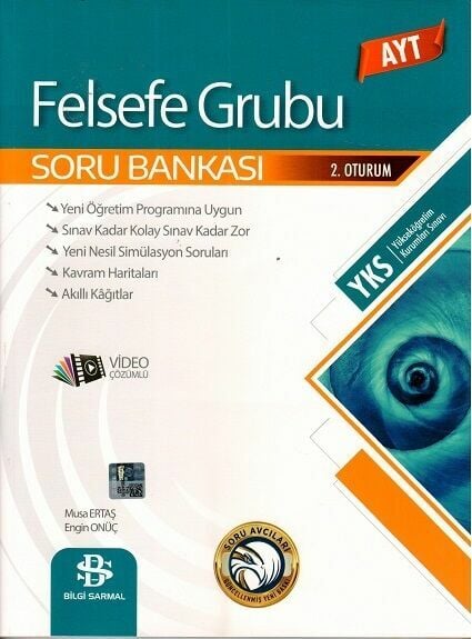 Sarmal Yayınları YKS AYT S.B. Felsefe Grubu - 2023