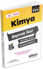 Miray Yayınları Üniversiteye Hazırlık TYT Kimya Yaprak Testler
