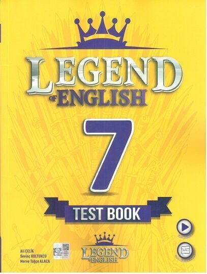 Legend İngilizce Yayınları 7. Sınıf Test Book - Test Kitabı - 2023