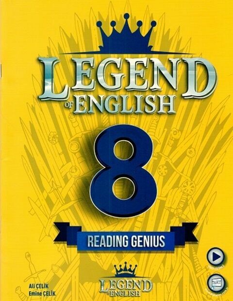 Legend İngilizce Yayınları 8. Sınıf Readıng Genıus - Okuma Kitabı - 2022