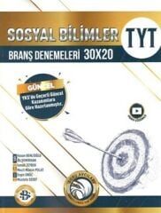 Sarmal Yayınları TYT Deneme Sosyal Bilimler (30*20) - 2022