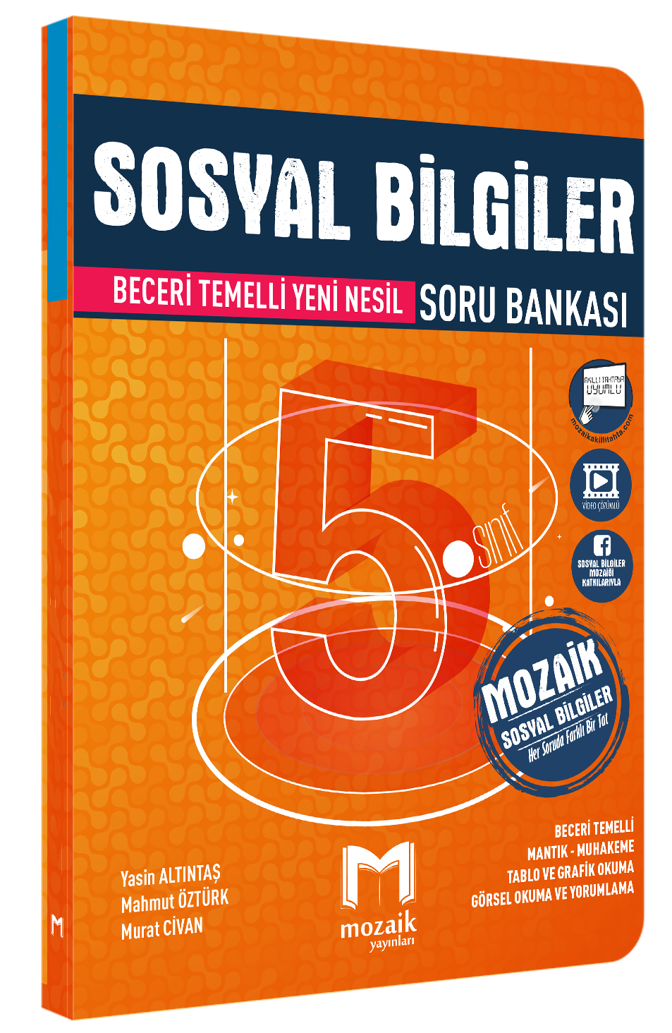 Mozaik Yayınları 5. Sınıf Mozaik  S.B. Sosyal Bilgiler - 2022-23