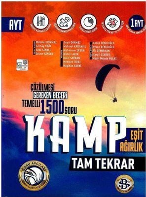 Sarmal Yayınları YKS AYT Kamp Tam Tekrar Eşit/Ağ. - 2022