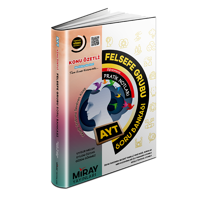 Miray Yayınları AYT Felsefe Konu Özetli Soru Bankası