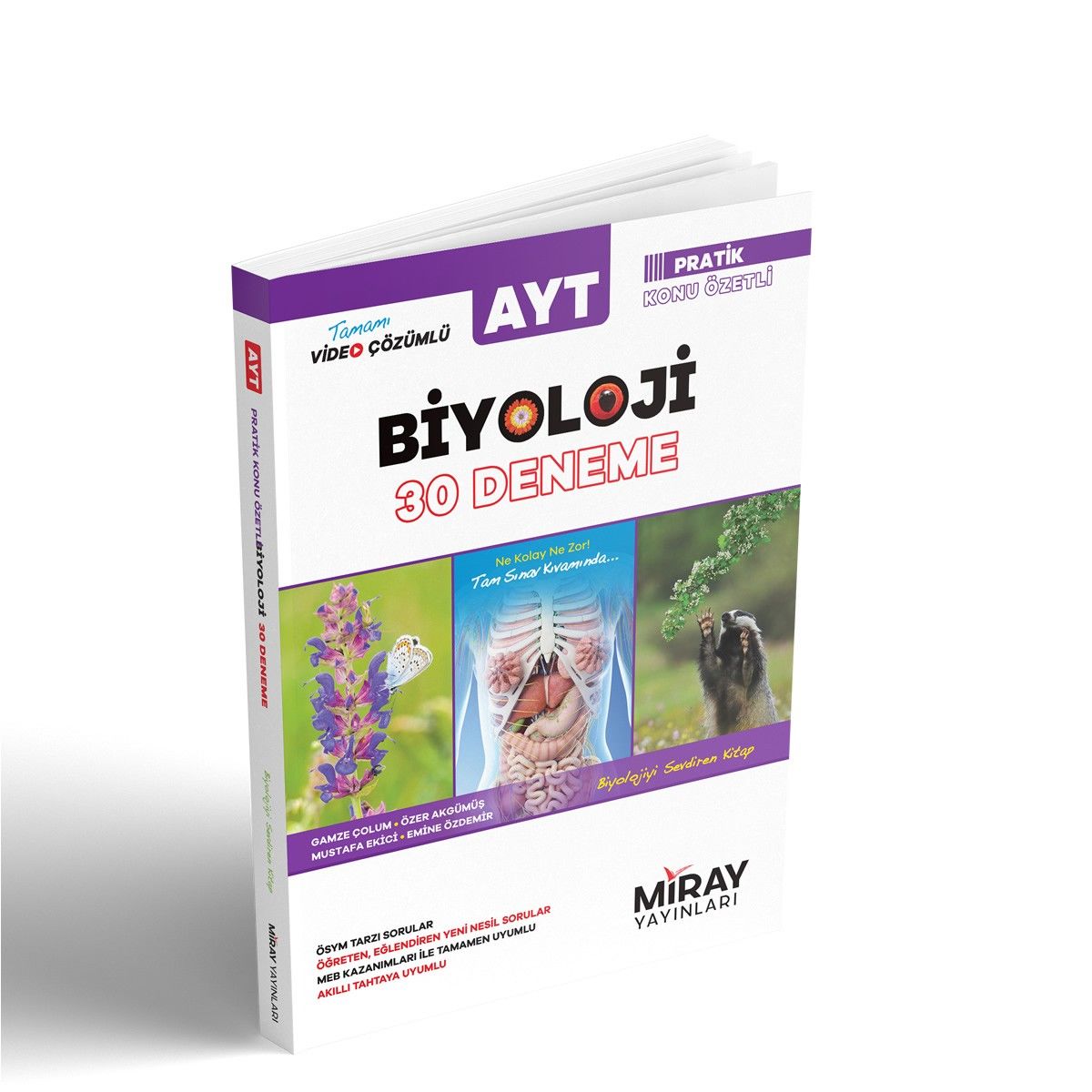 Miray Yayınları AYT Biyoloji 30 Deneme