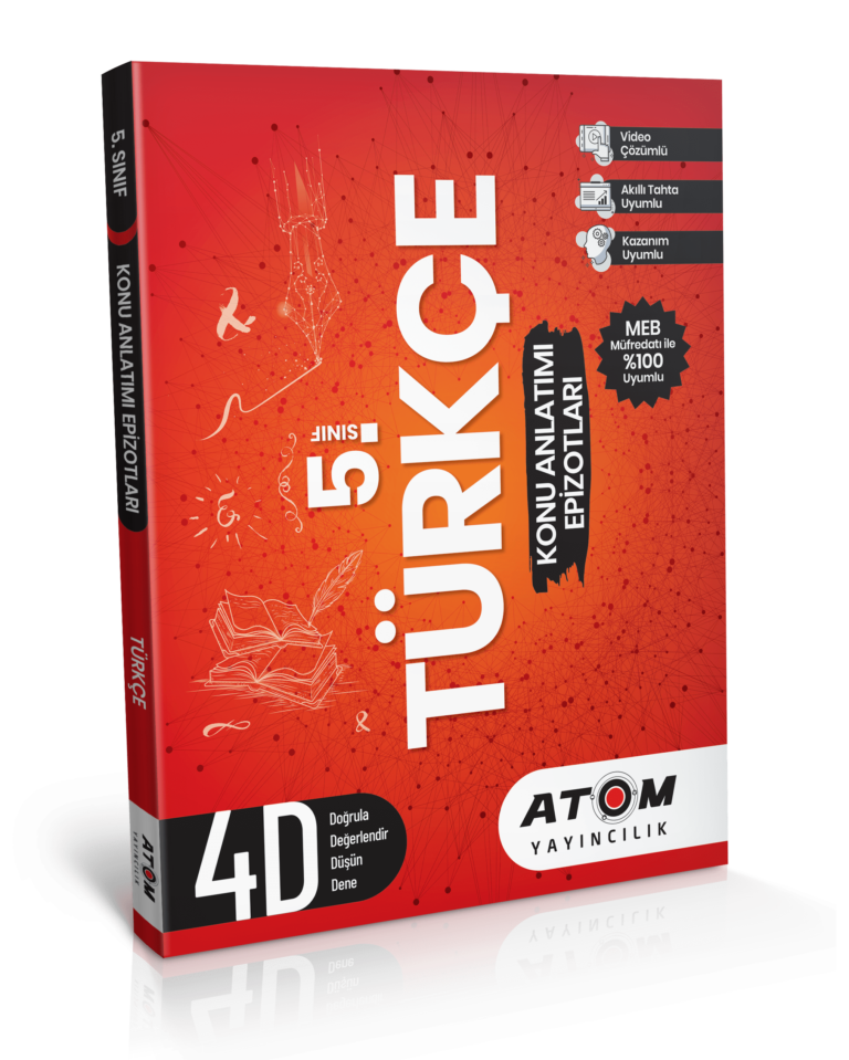 Atom Yayıncılık 5. Sınıf Türkçe 4D Epizot Konu Anlatımı