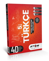 Atom Yayıncılık 5. Sınıf Türkçe 4D Epizot Konu Anlatımı