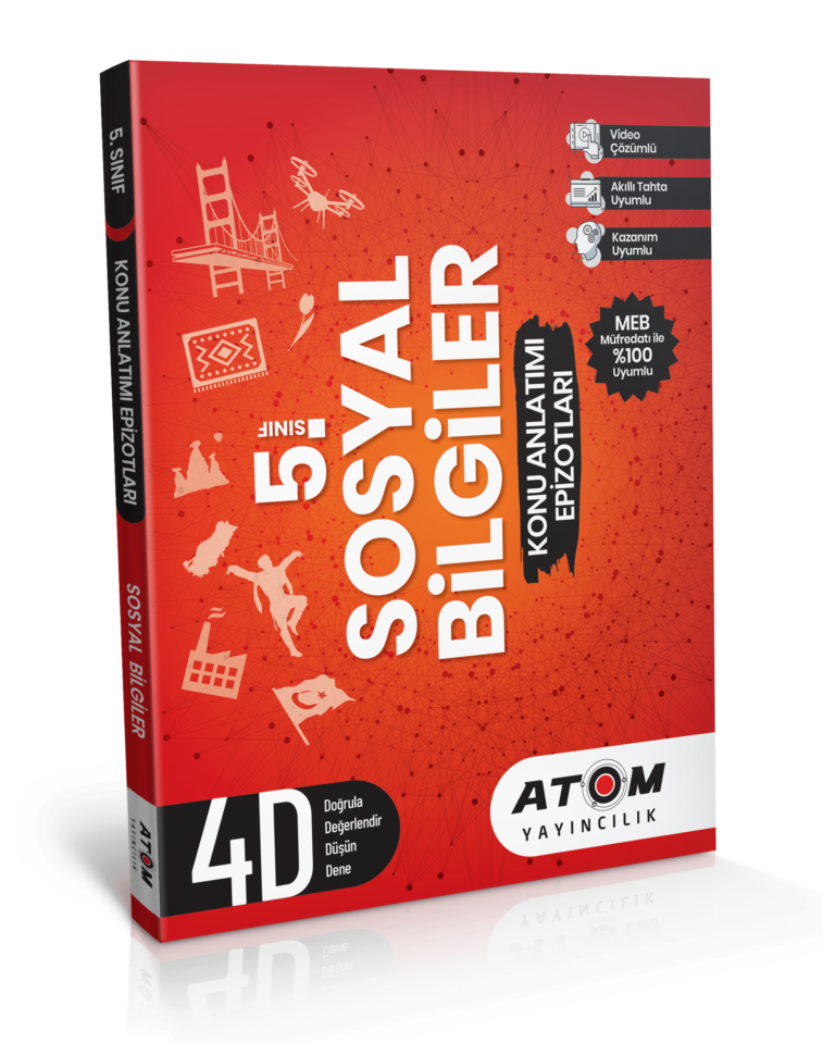 Atom Yayıncılık 5. Sınıf Sosyal Bilgiler 4D Epizot Konu Anlatımı