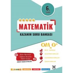 Omage Yayınları 6. Sınıf Kazanım Matematik Soru Bankası