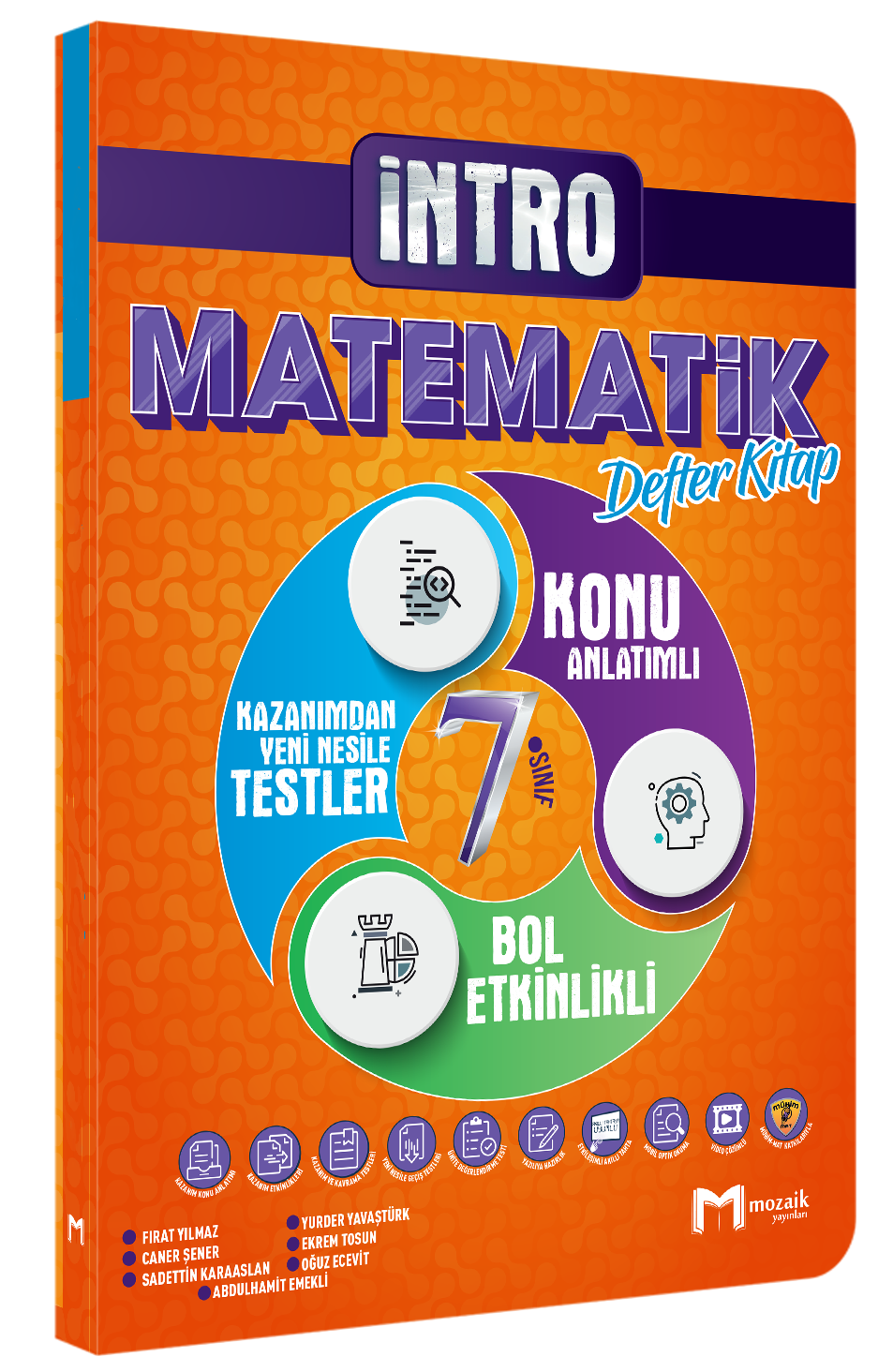 Mozaik Yayınları 7. Sınıf Mozaik İntro Defter Matematik - 2022-23