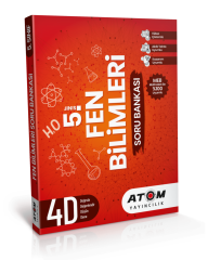 Atom Yayıncılık  5. Sınıf Fen Bilimleri 4D Soru Bankası