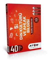 Atom Yayıncılık  5. Sınıf Din Kültürü ve Ah.Bil. 4D Soru Bankası