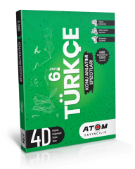 Atom Yayıncılık 6. Sınıf Türkçe 4D Epizot Konu Anlatımı