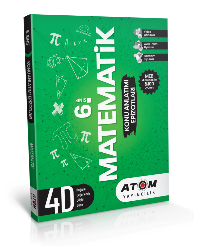 Atom Yayıncılık 6. Sınıf Matematik 4D Epizot Konu Anlatımı