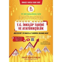 Omage Yayınları 8. Sınıf Motivasyon T.C. İnkılap Tarihi Ve Atatürkçülük Soru Bankası