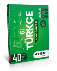 Atom Yayıncılık  6. Sınıf Türkçe 4D Soru Bankası