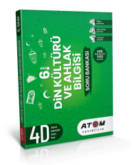 Atom Yayıncılık  6. Sınıf Din Kültürü ve Ah.Bil. 4D Soru Bankası