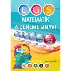 Omage Yayınları 8. Sınıf Lgs Matematik 6 Deneme Sınavı