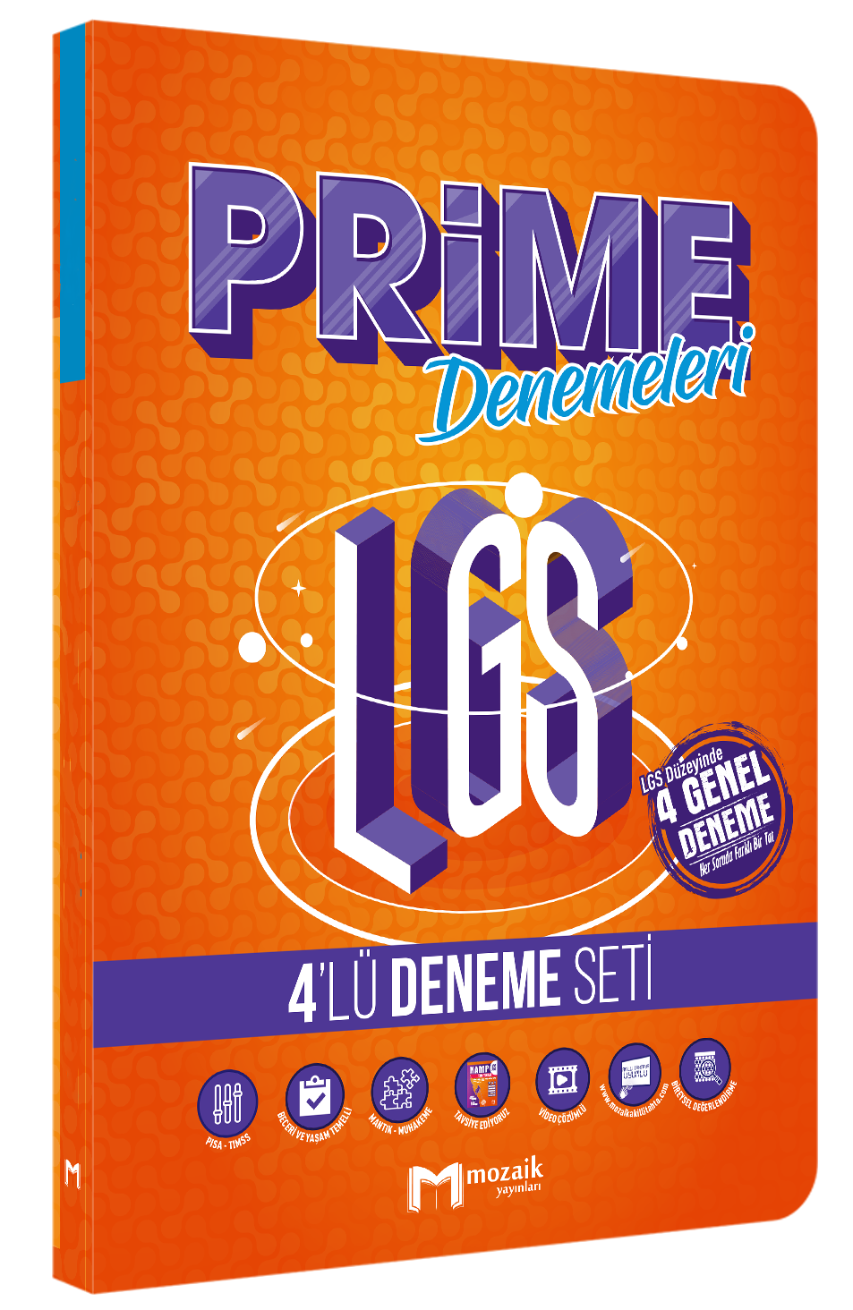 Mozaik Yayınları 8. Sınıf Mozaik Prime Denemeleri 4'lü - 2022
