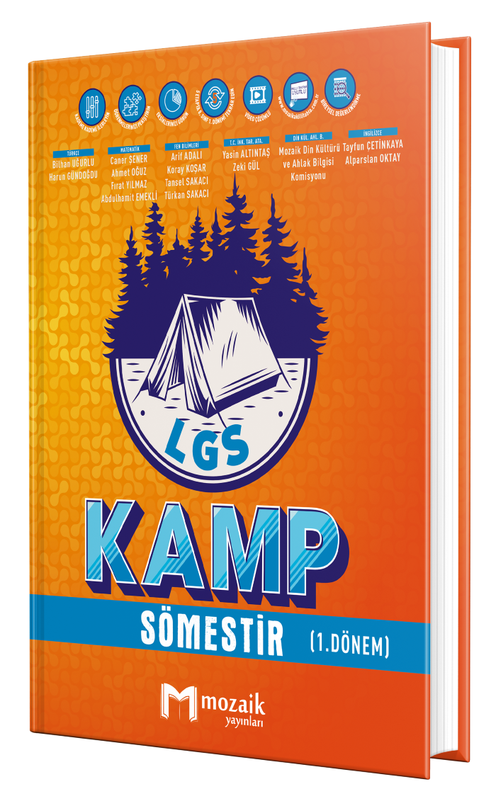 Mozaik Yayınları 8. Sınıf Mozaik Sömestr (1.Dönem) Kamp - 2022