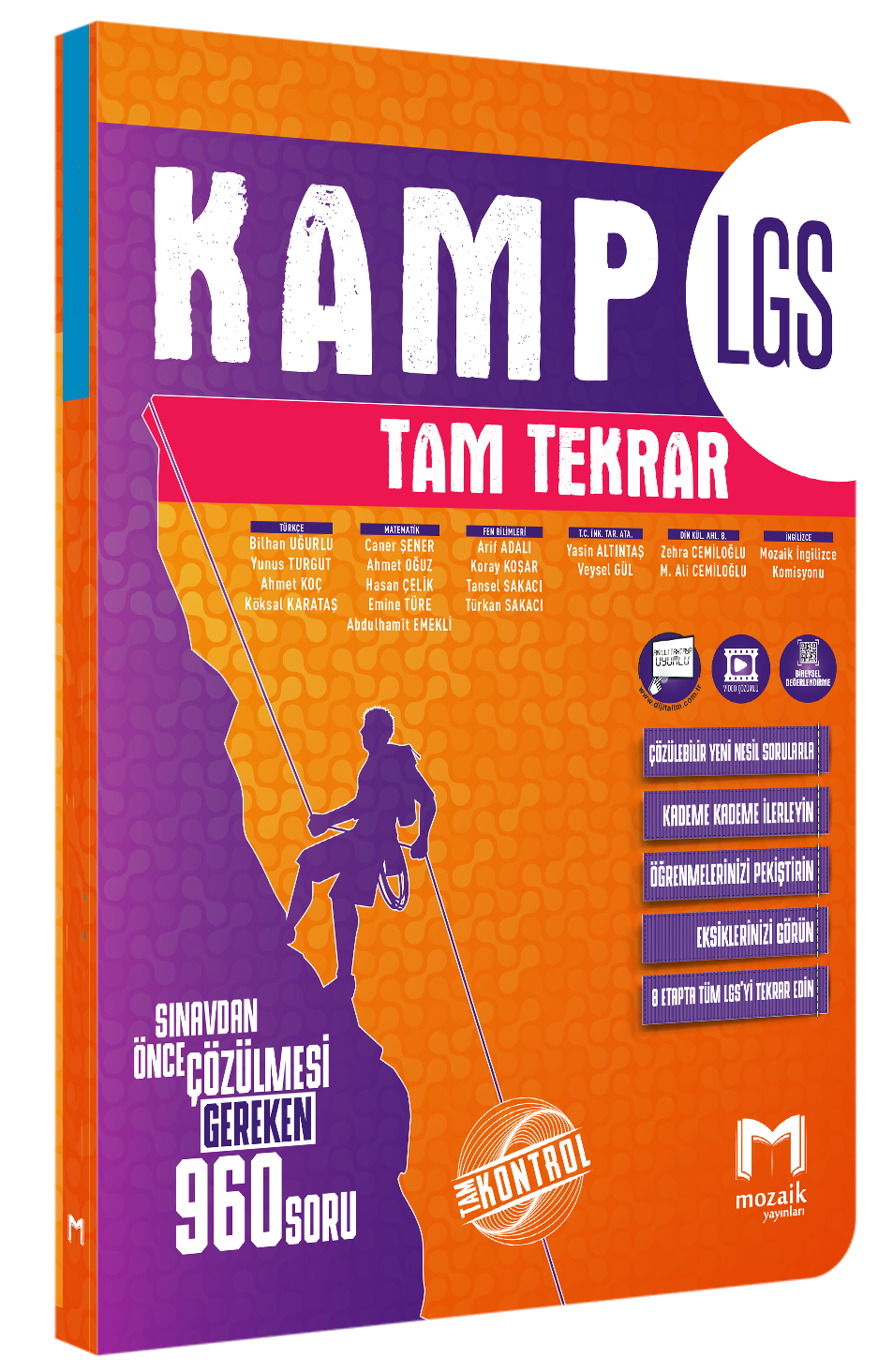 Mozaik Yayınları 8. Sınıf Mozaik Tam Tekrar LGS Kamp - 2022