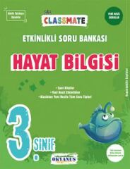 Okyanus Yayıncılık 3. Sınıf Classmate Hayat Bilgisi Etkinlikli Soru Bankası