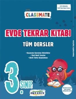 Okyanus Yayıncılık 3. Sınıf Classmate Tüm Dersler Evde Tekrar Kitabı