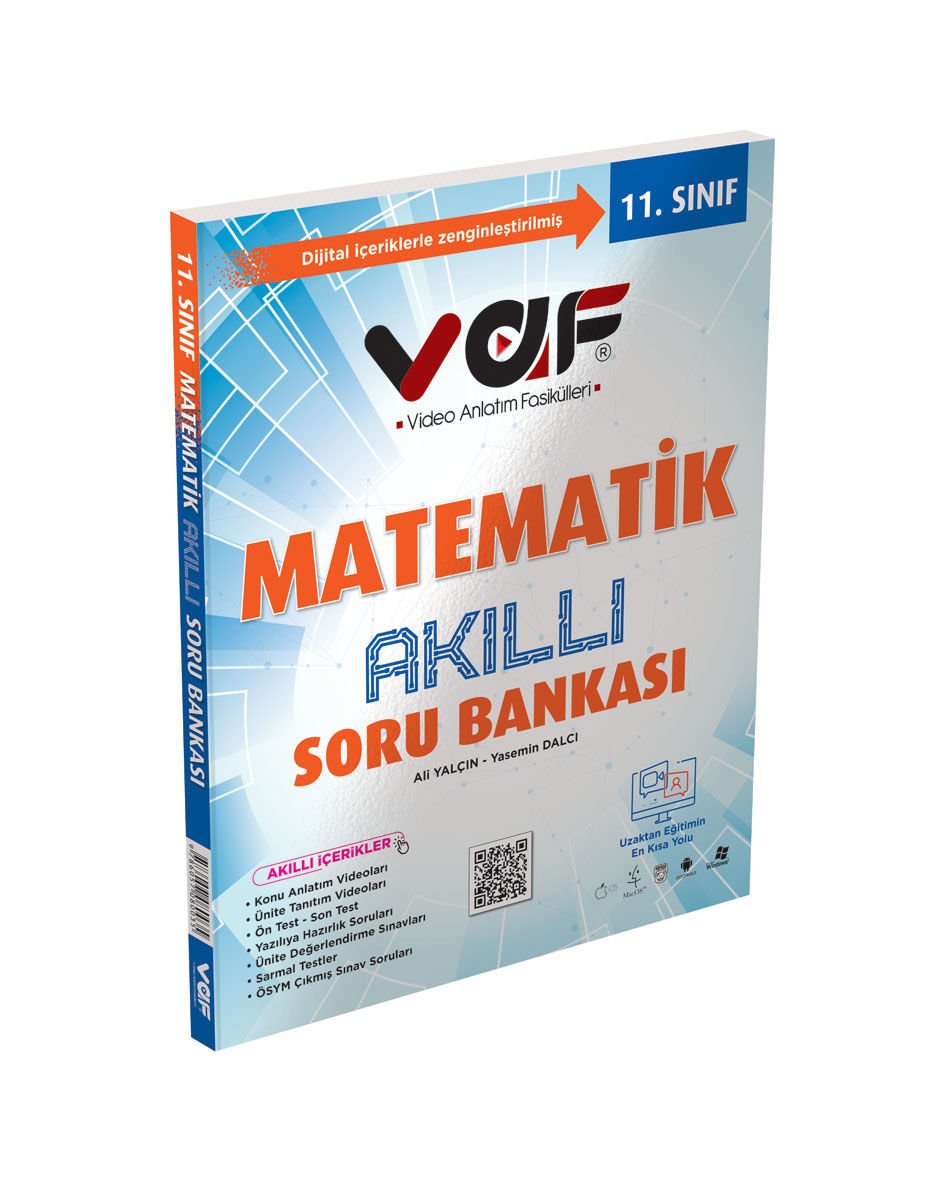 Vaf Yayınları 11.Sınıf Soru Bankası Matematik - 2022