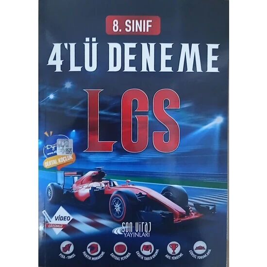 Son Viraj Yayınları 8. Sınıf Deneme LGS 4'lü - 2021