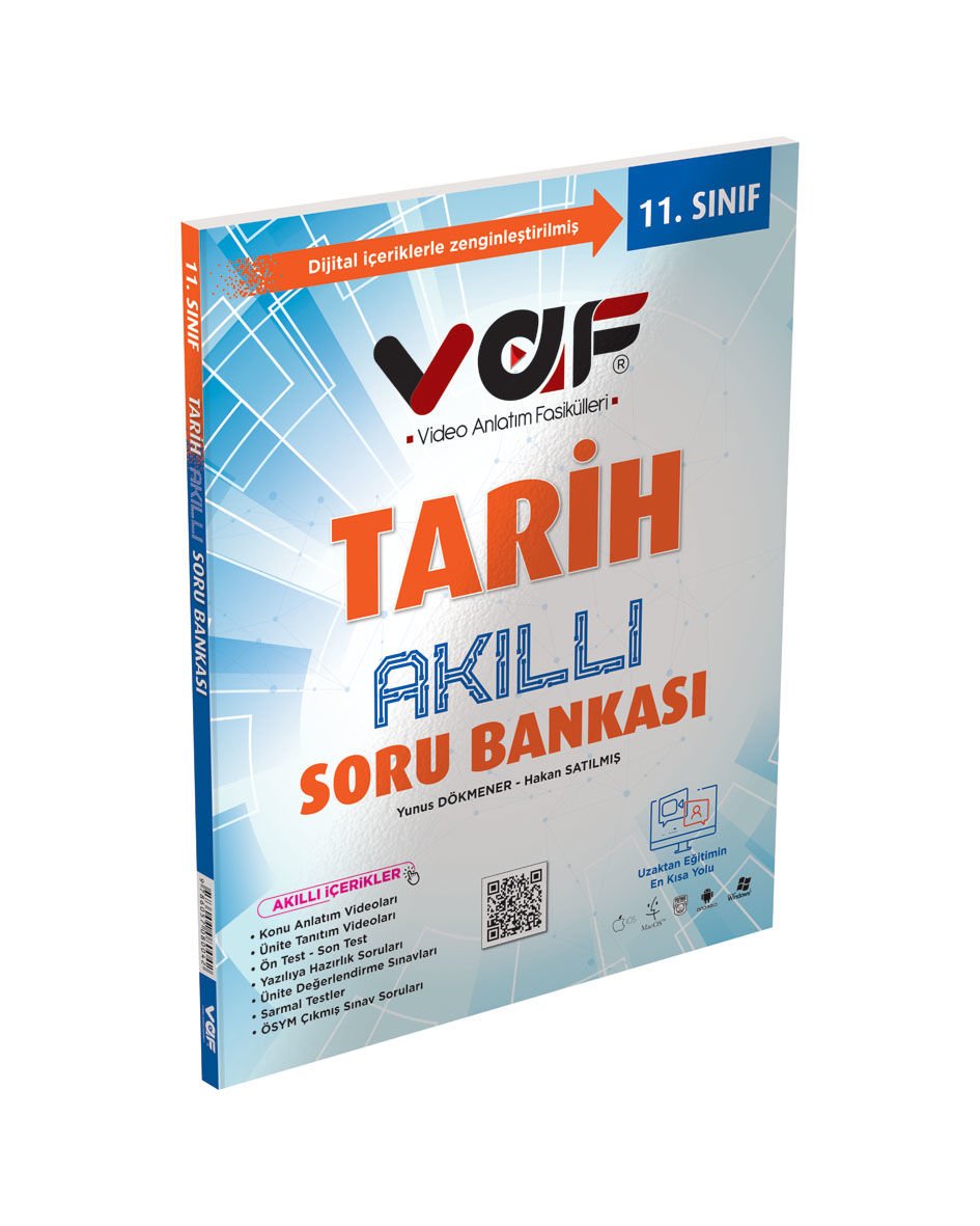 Vaf Yayınları 11.Sınıf Soru Bankası Tarih - 2022