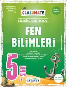 Okyanus Yayıncılık 5. Sınıf Classmate Fen Bilimleri Soru Bankası
