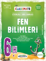 Okyanus Yayıncılık 6. Sınıf Classmate Fen Bilimleri Soru Bankası