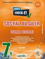 Okyanus Yayıncılık 7. Sınıf Kendini Check - Et Sosyal Bilgiler Tekrar Testleri